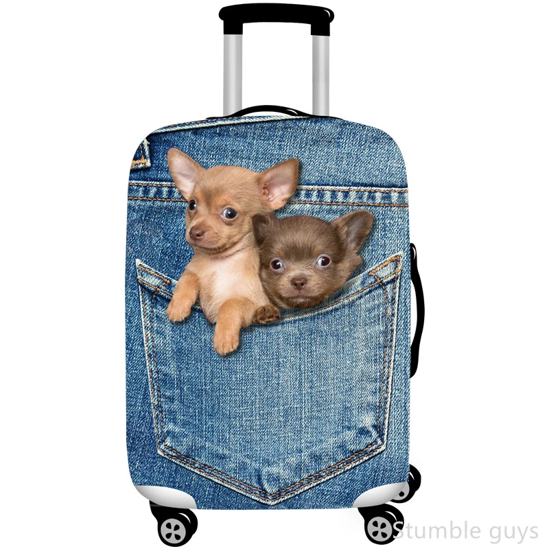Travel Accessories Needed - Durable Elastic Luggage Cover Anti-Dust Anti-Wear