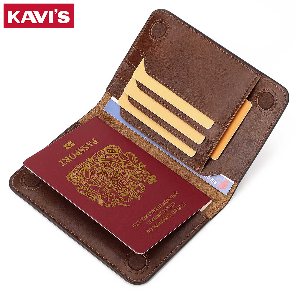 Travel Accessories Rfid - Genuine Leather Protective Passport Holder Travel