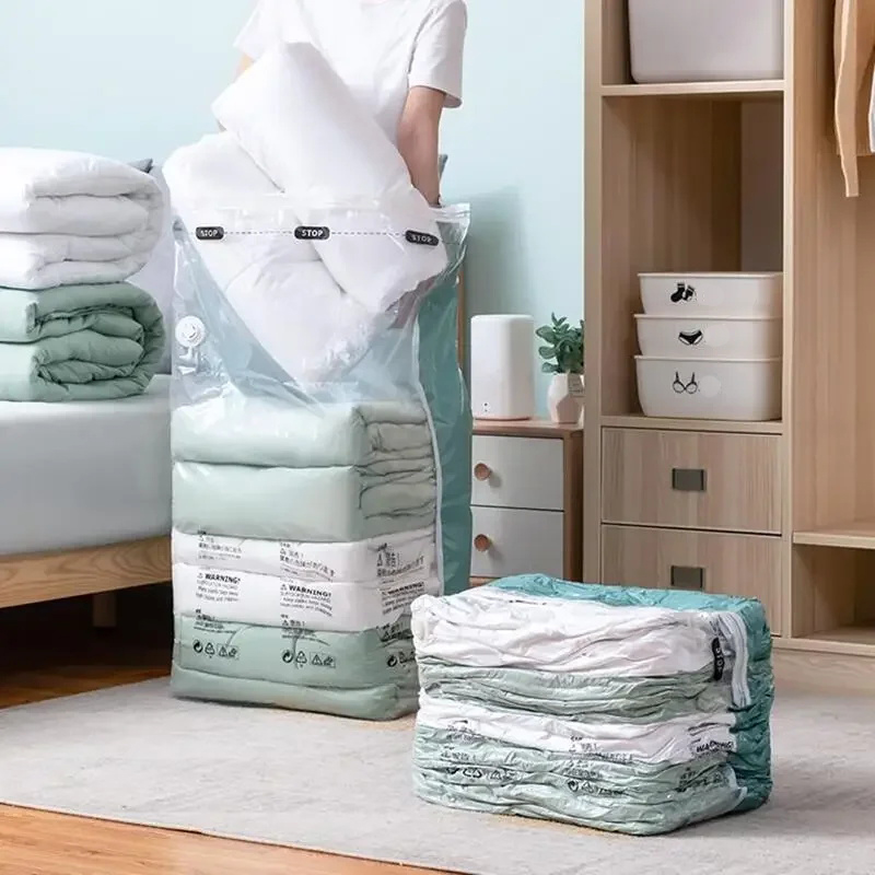 Travel Accessories Needed - 1pc No Need Pump Vacuum Bags