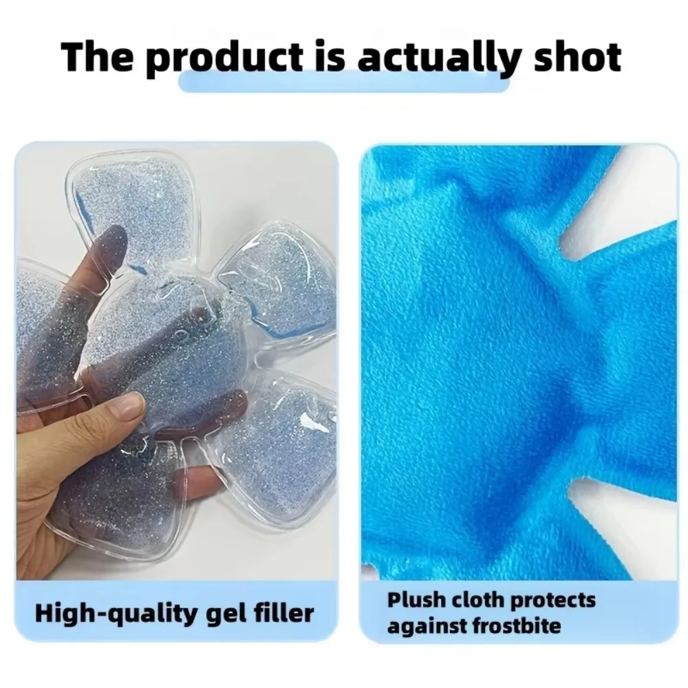 Travel Accessories Kit - Blue PVC Gel Ice Pack -