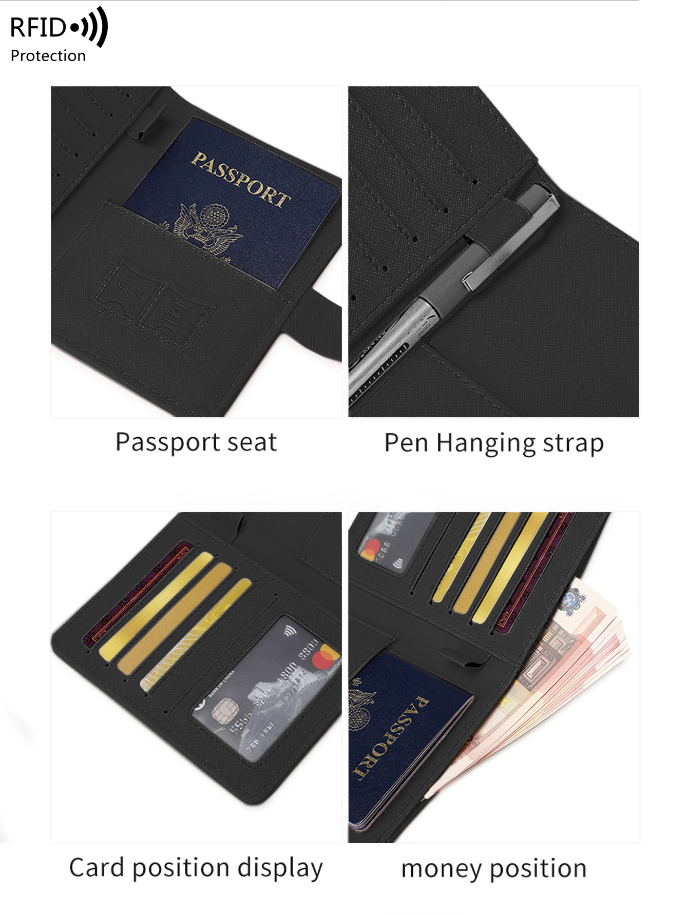 Multi functional RFID shielded - Travel Accessories Rfid incelemesi ve fiyatı