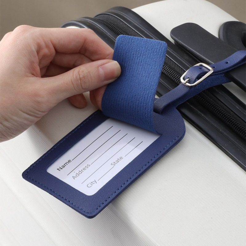 Women Men Luggage Tags PU Leat - Travel Accessories Unique incelemesi ve fiyatı