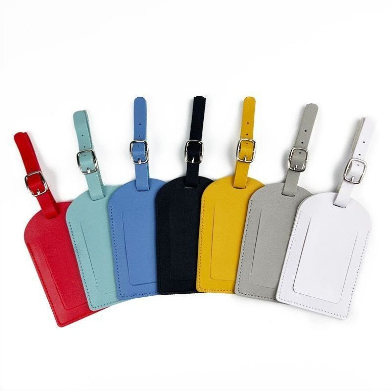 Women Men Luggage Tags PU Leat - Travel Accessories Unique incelemesi ve fiyatı