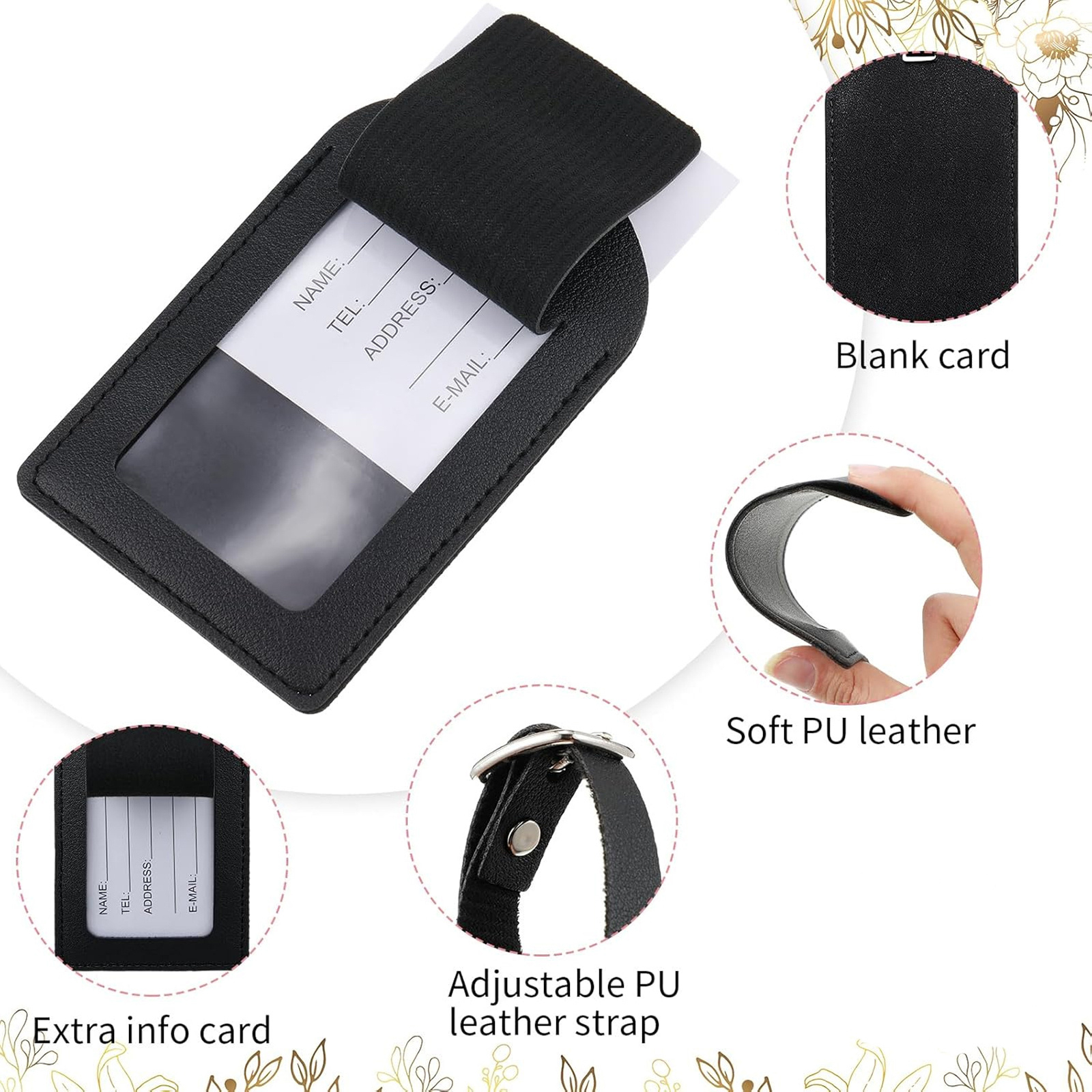 1pc,Personalize Luggage Tags,L - Travel Accessories Logo incelemesi ve fiyatı