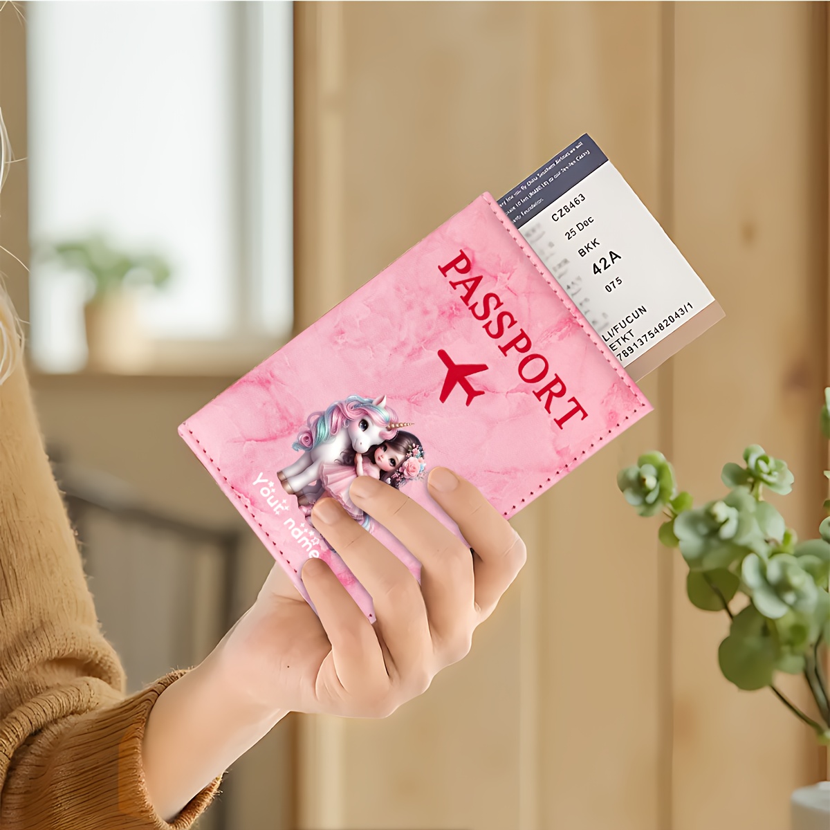 Unicorn Girl Pattern PU Passpo - Travel Accessories Uk incelemesi ve fiyatı