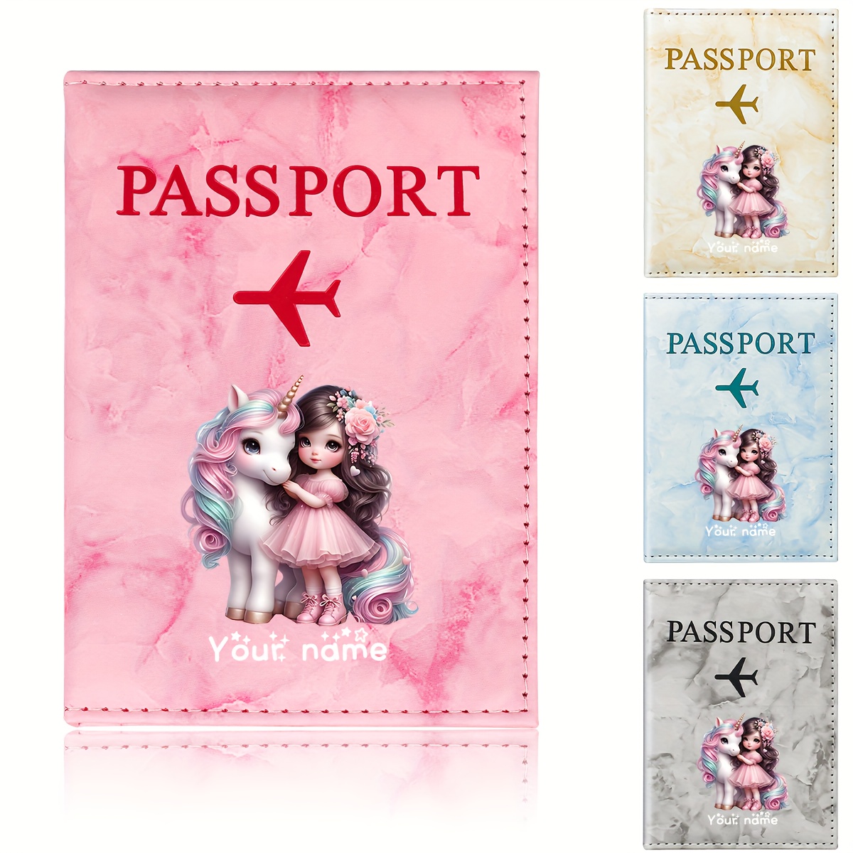 Unicorn Girl Pattern PU Passpo - Travel Accessories Uk incelemesi ve fiyatı
