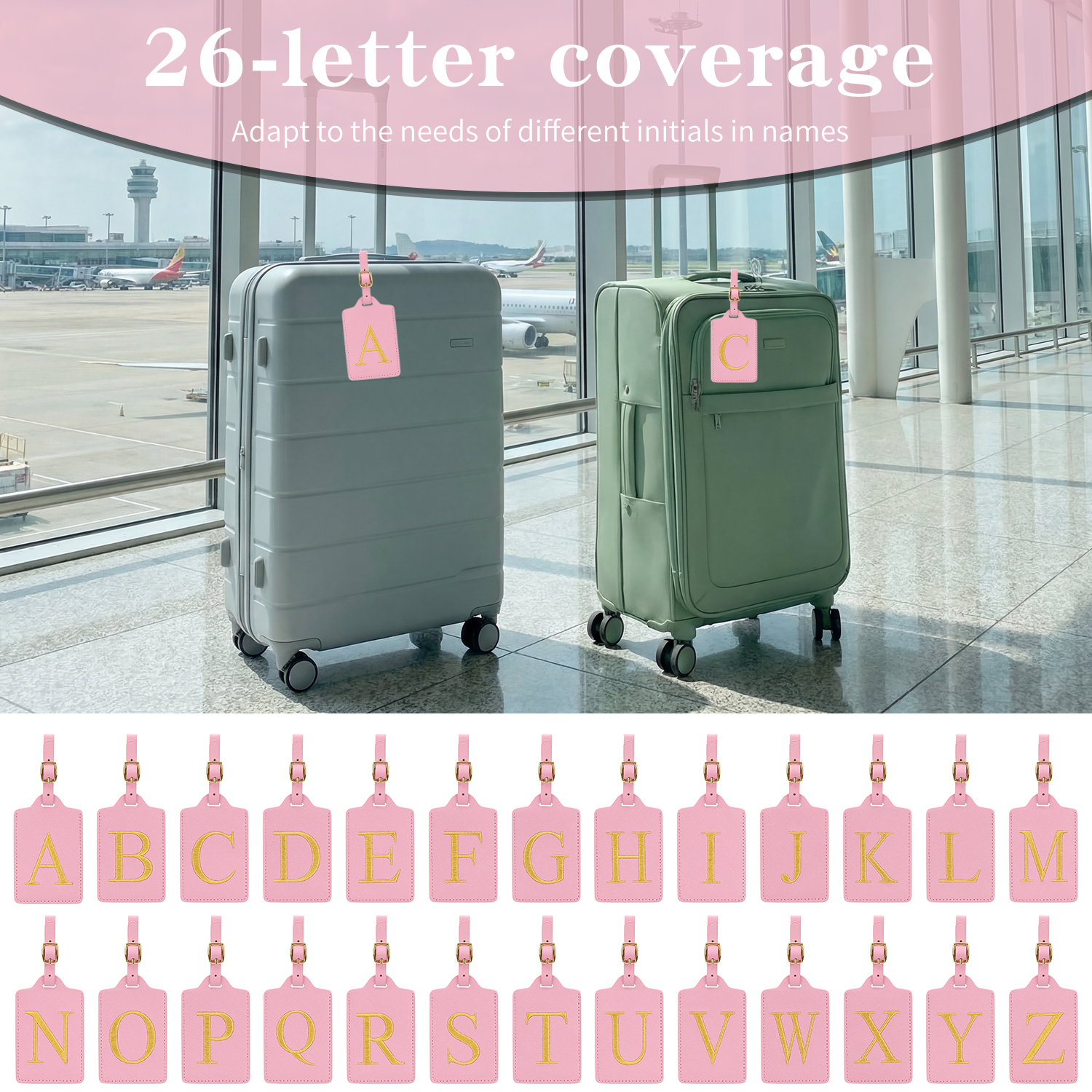 MIYIN 26 letters Luggage Tags  - Travel Accessories Logo incelemesi ve fiyatı
