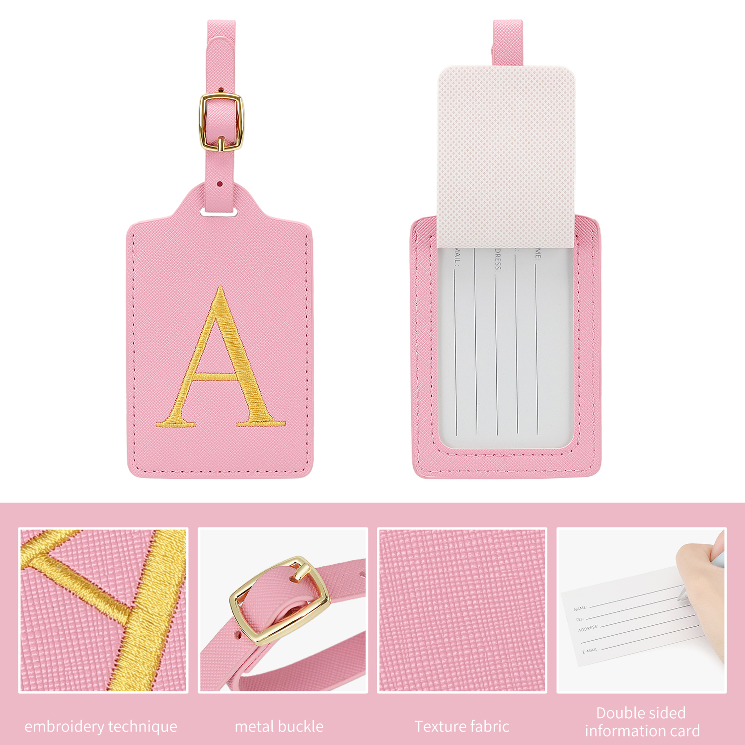 MIYIN 26 letters Luggage Tags  - Travel Accessories Logo incelemesi ve fiyatı