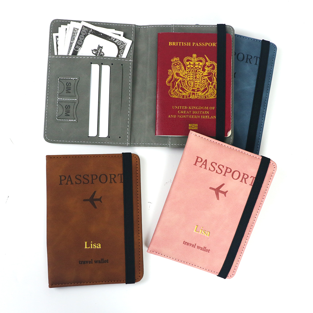 Customized name PU leather car - Travel Accessories Rfid incelemesi ve fiyatı