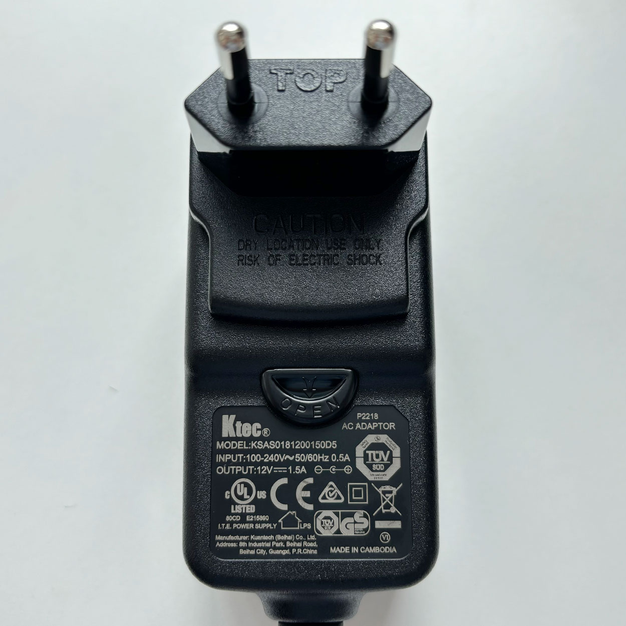 For  KTEC KSAS0181200150D5 12V - Travel Accessories Uk incelemesi ve fiyatı