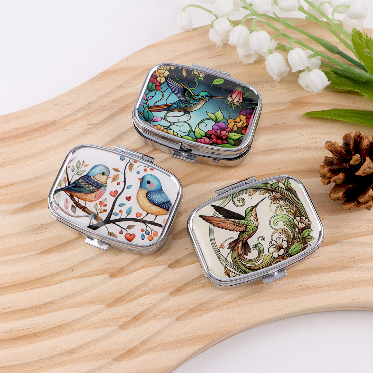 Cute Bird Cartoon Travel Pill  - Travel Accessories Kit incelemesi ve fiyatı