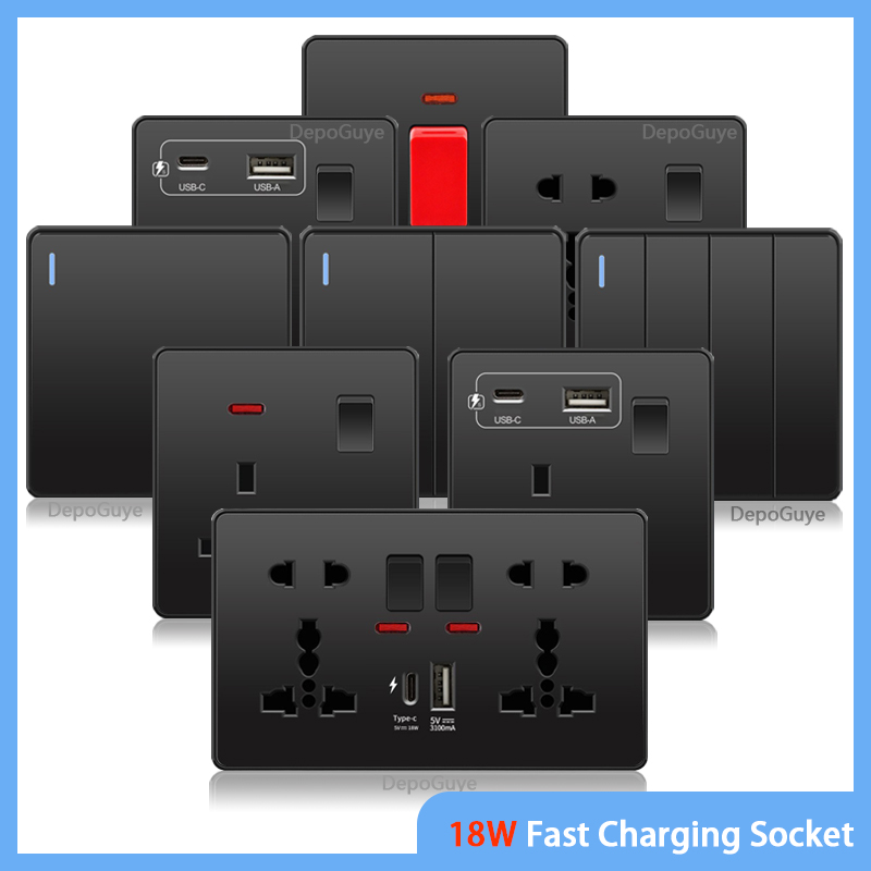 Universal Black USB Type-C 18W - Travel Accessories Uk incelemesi ve fiyatı