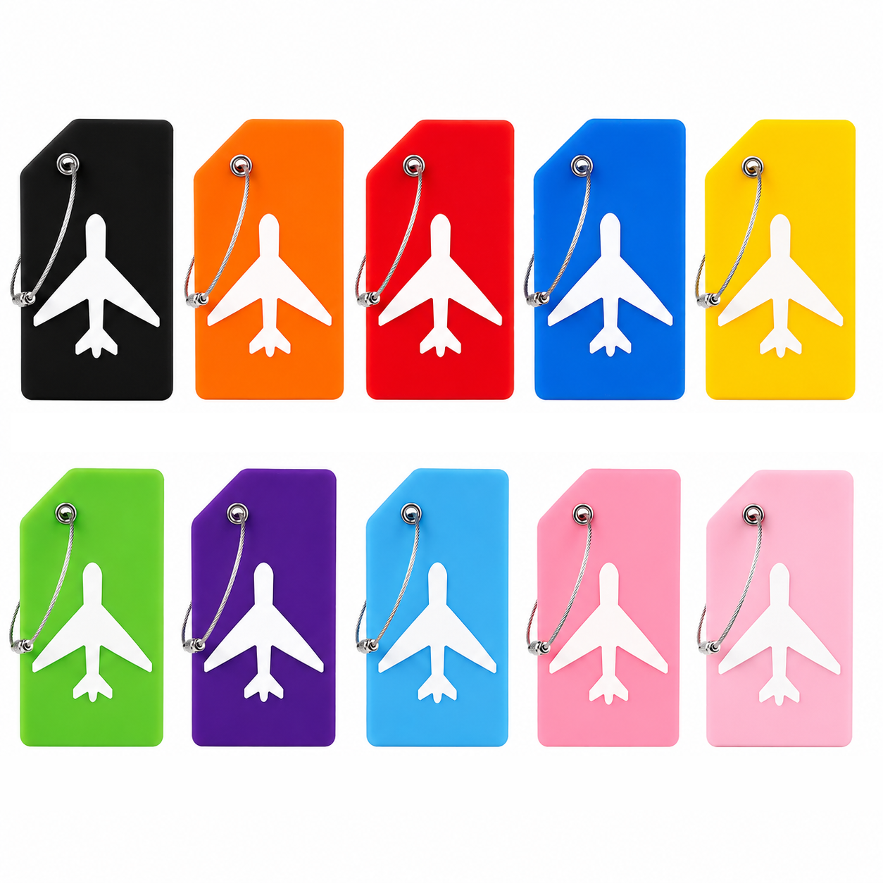 2/5PCS Silicone Travel Luggage - Travel Accessories Logo incelemesi ve fiyatı