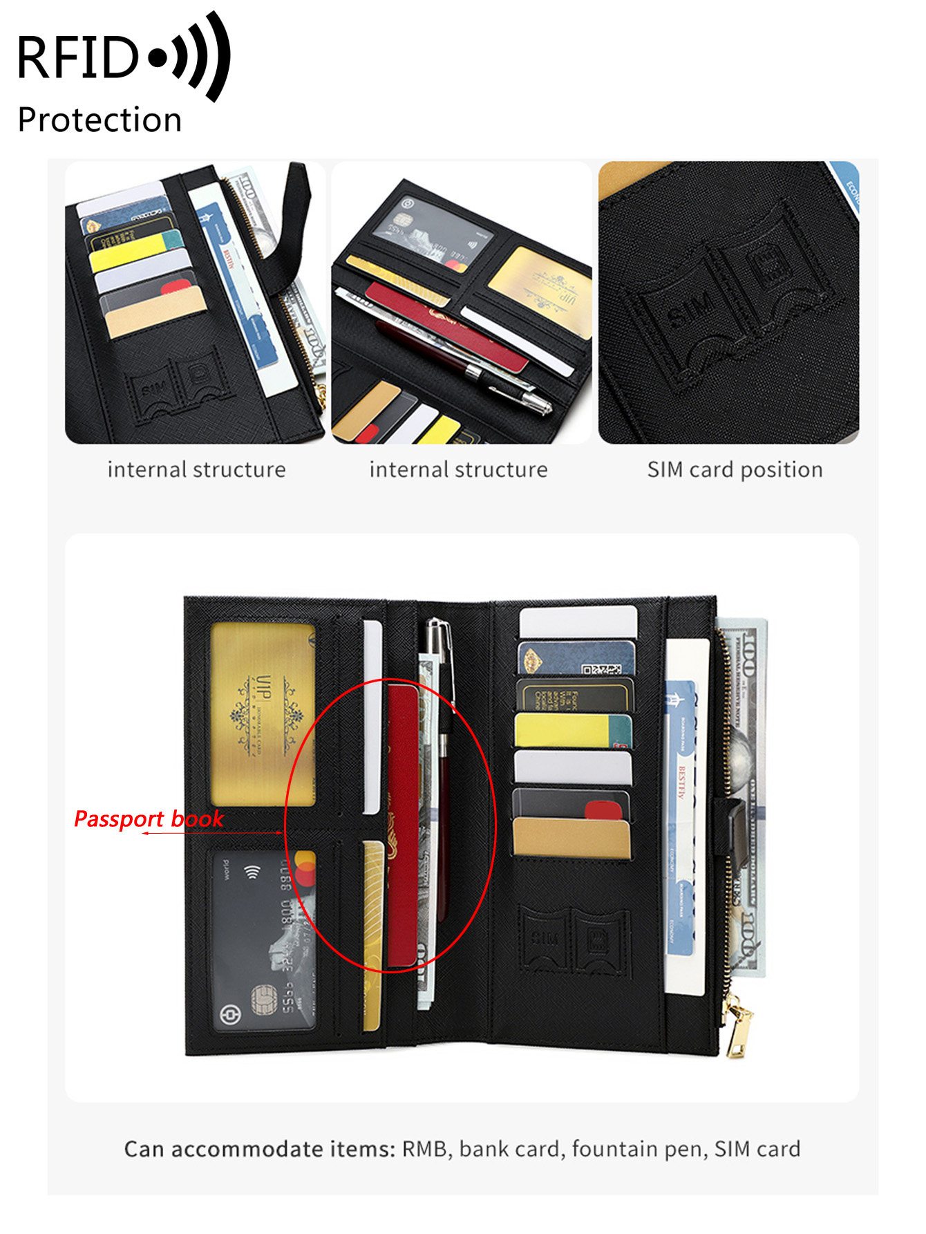 Fashionable PU leather airplan - Travel Accessories Rfid incelemesi ve fiyatı