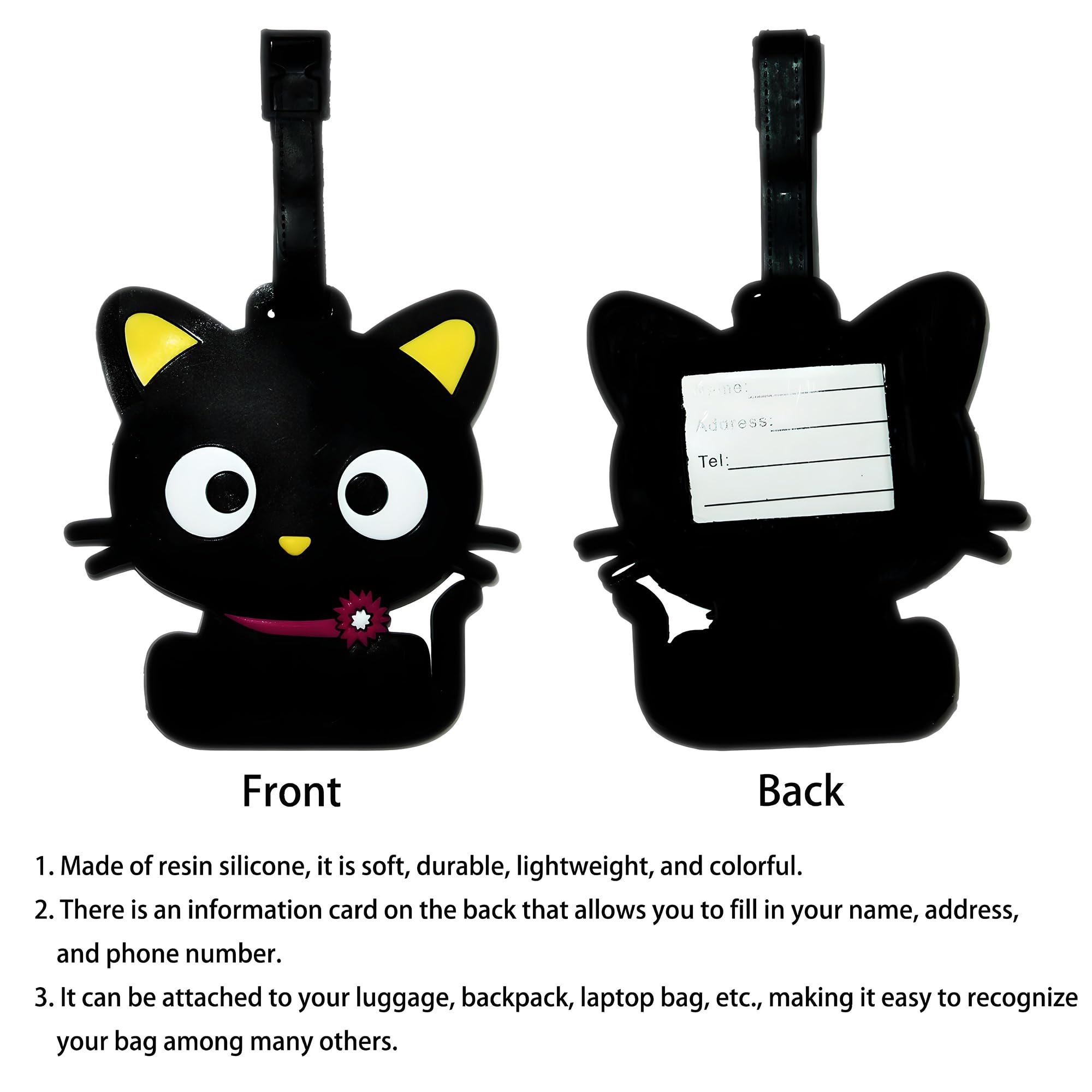 Cute Animal Luggage Tag Travel - Travel Accessories Unique incelemesi ve fiyatı