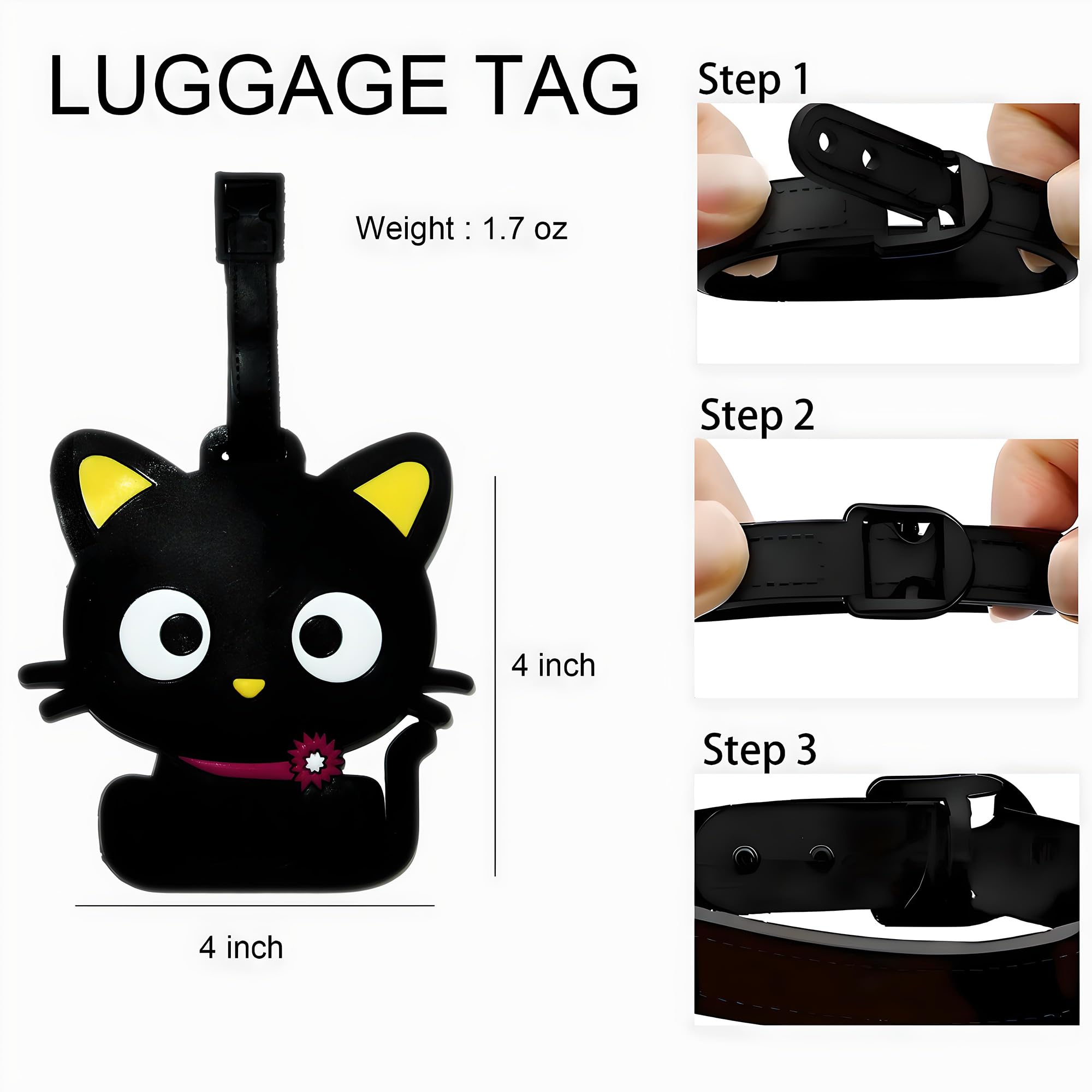 Cute Animal Luggage Tag Travel - Travel Accessories Unique incelemesi ve fiyatı