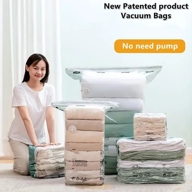 1pc No Need Pump Vacuum Bags L - Travel Accessories Needed incelemesi ve fiyatı