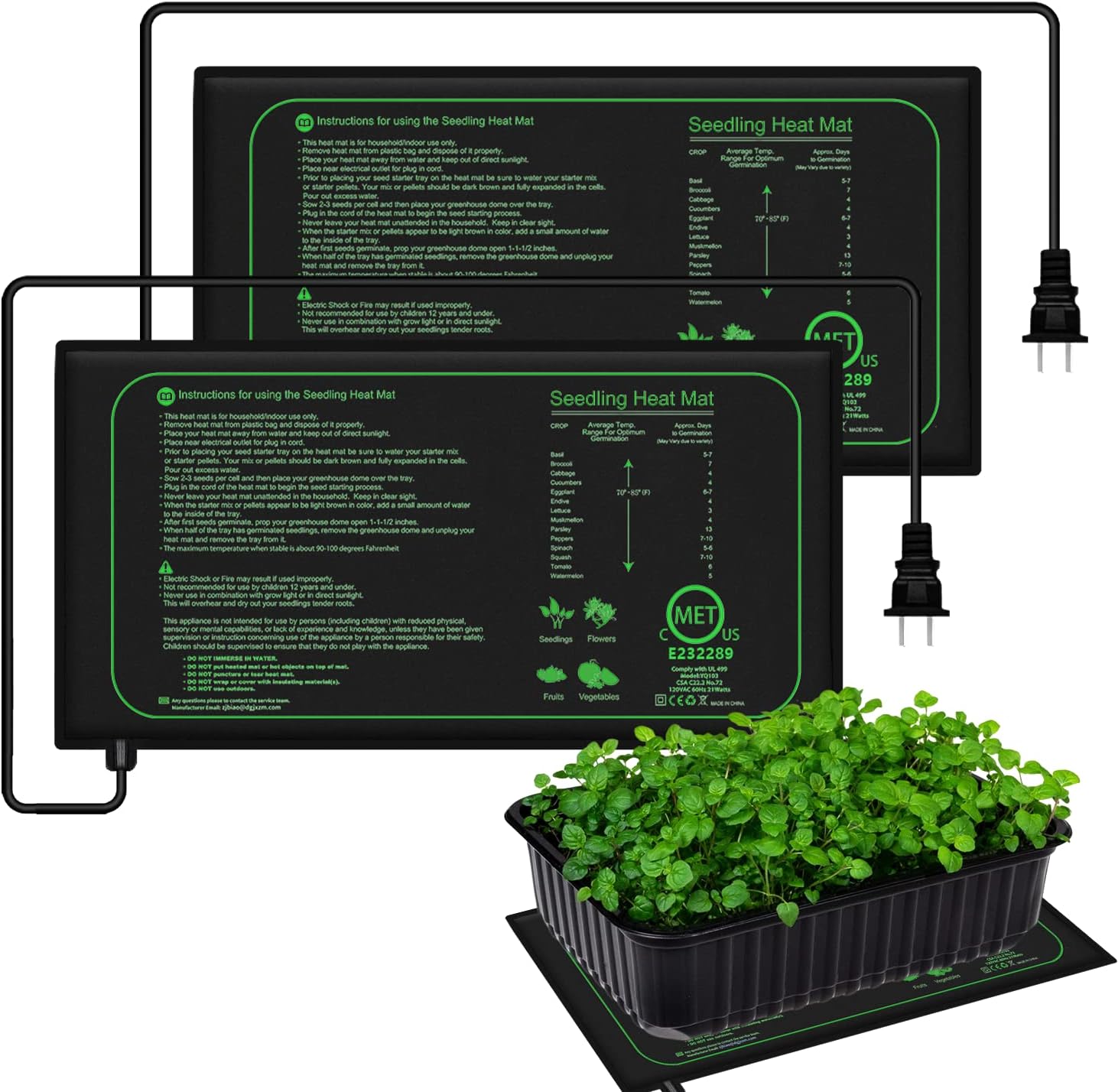 10/25/50CM Seedling Heat Mat I - Travel Accessories Uk incelemesi ve fiyatı