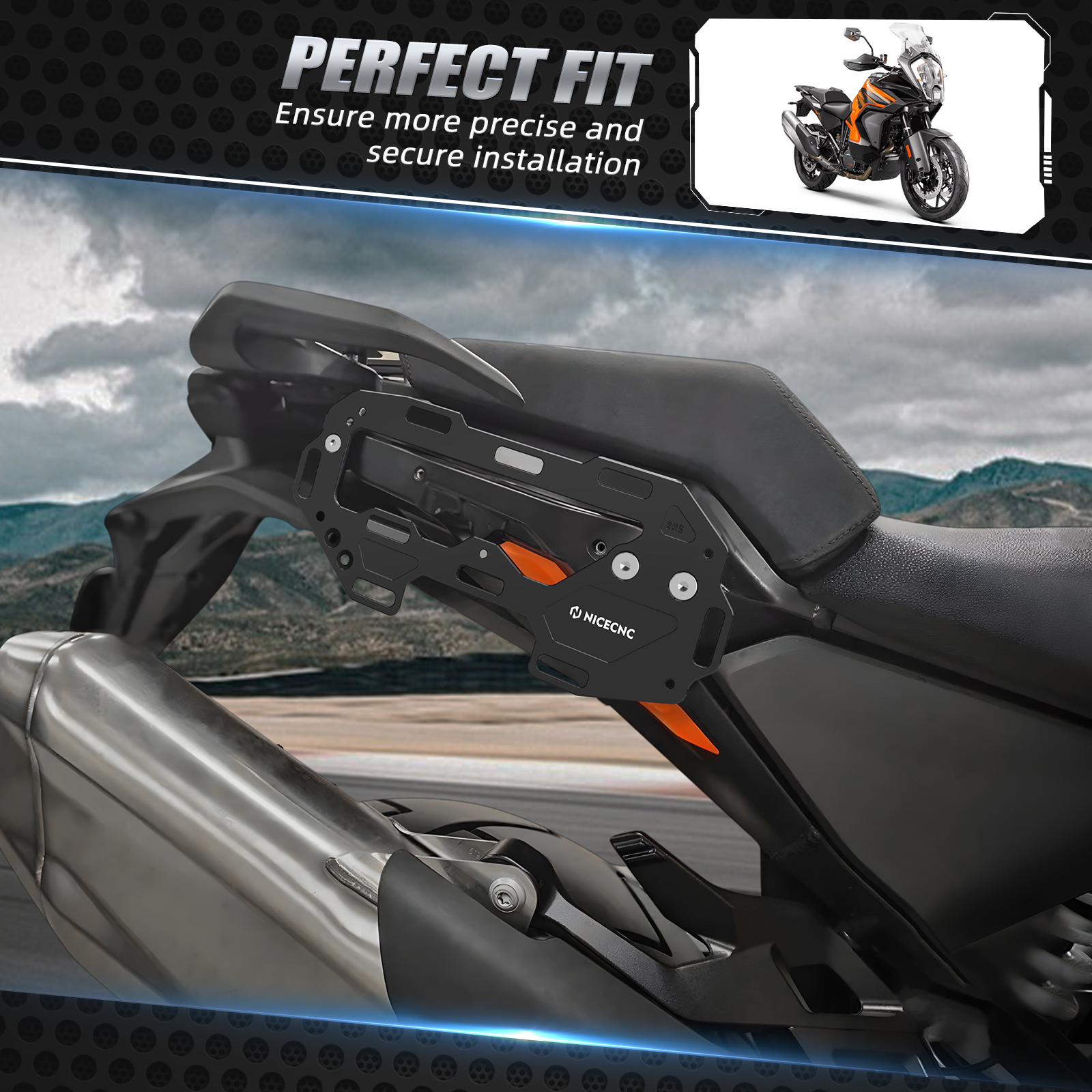 NICECNC For KTM 1290 Super Adv - Travel Accessories Logo incelemesi ve fiyatı
