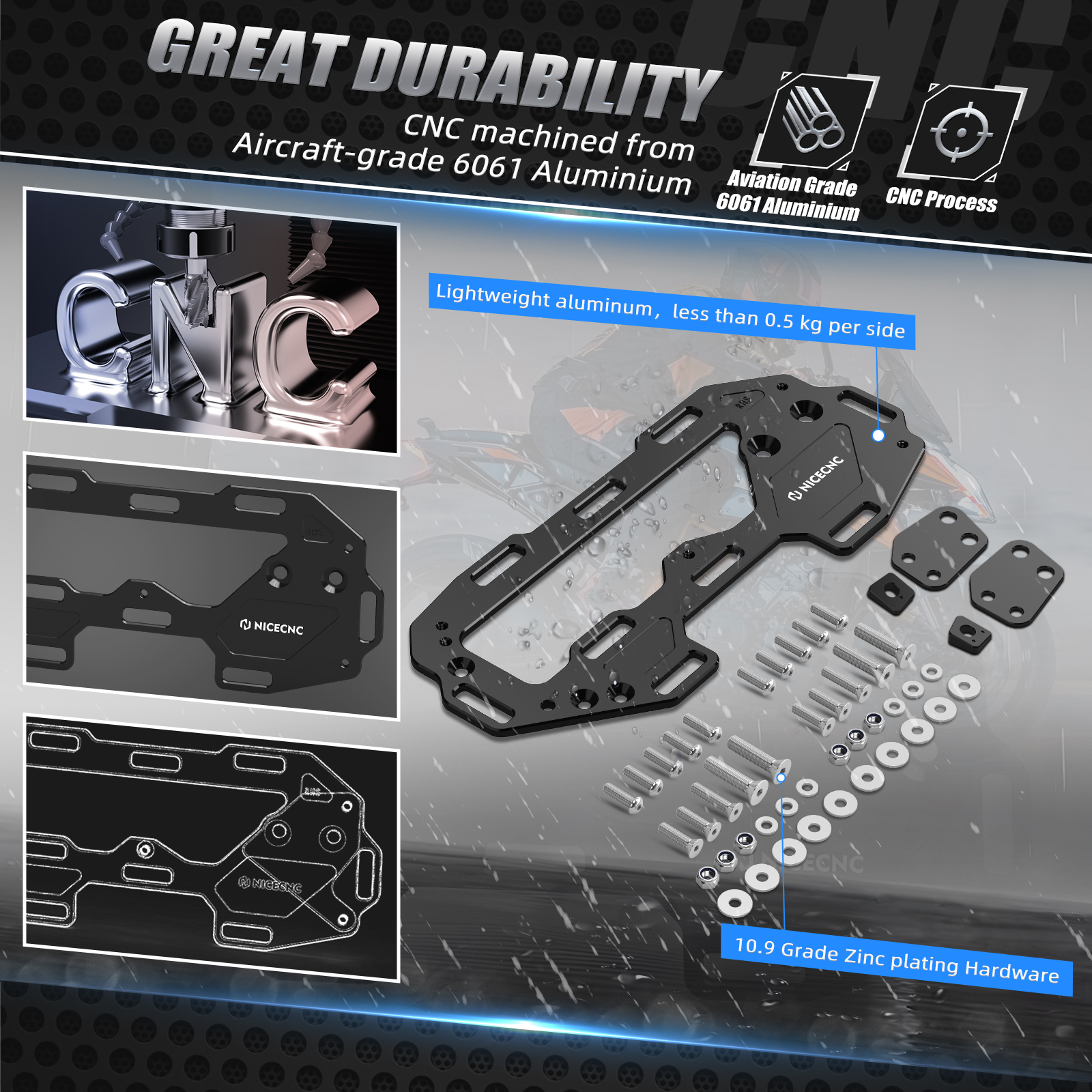 NICECNC For KTM 1290 Super Adv - Travel Accessories Logo incelemesi ve fiyatı