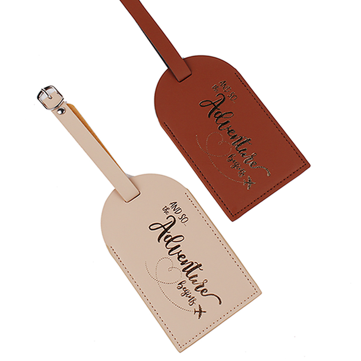 1PC Women Men PU Leather Lugga - Travel Accessories Logo incelemesi ve fiyatı