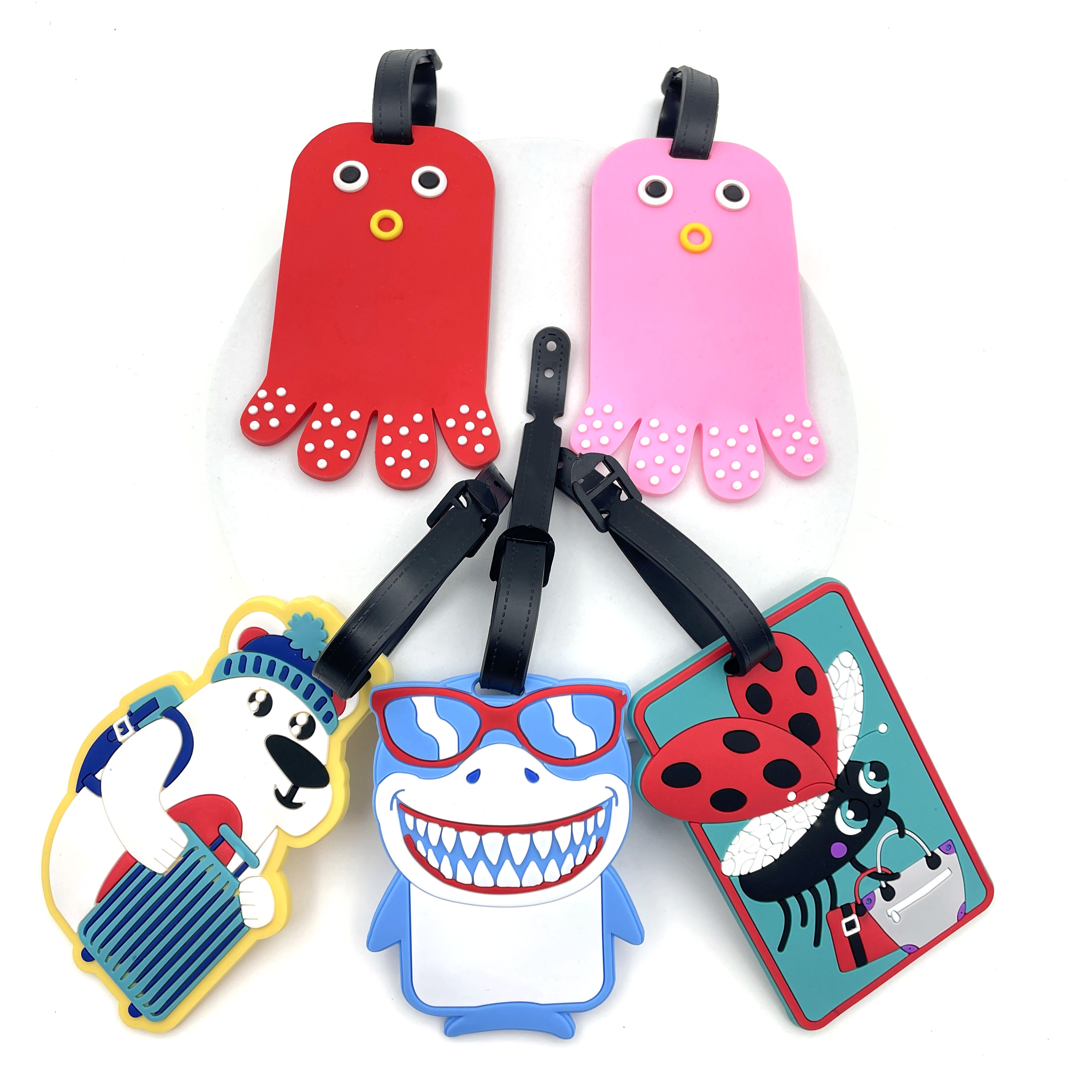 1PCS Geometric Soft Silicone L - Travel Accessories Unique incelemesi ve fiyatı
