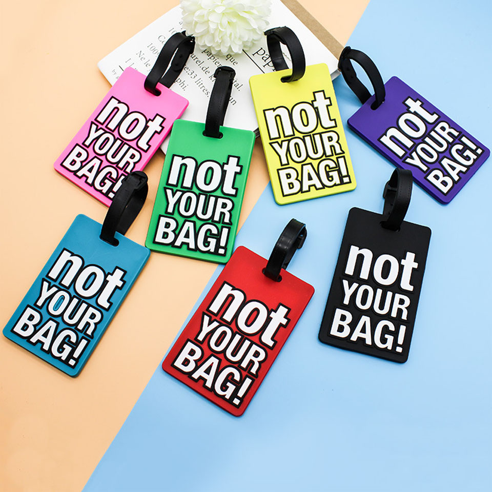 Creative Letter Not Your Bag T - Travel Accessories Logo incelemesi ve fiyatı