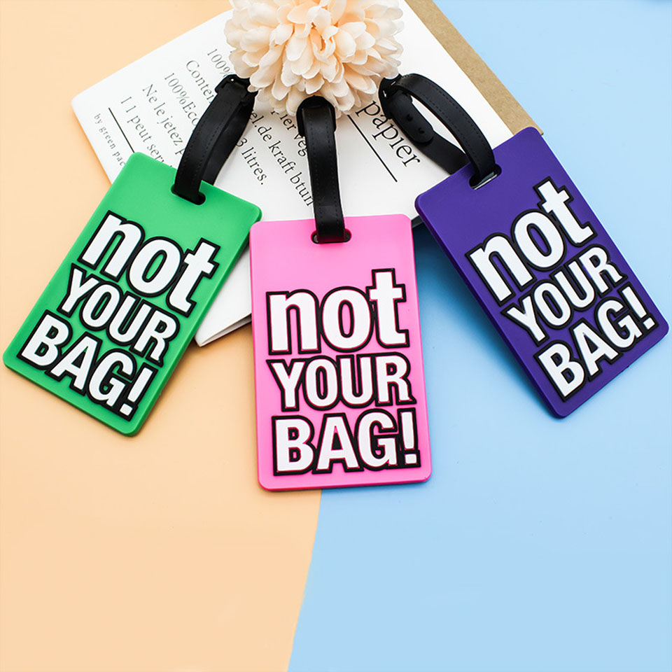 Creative Letter Not Your Bag T - Travel Accessories Logo incelemesi ve fiyatı