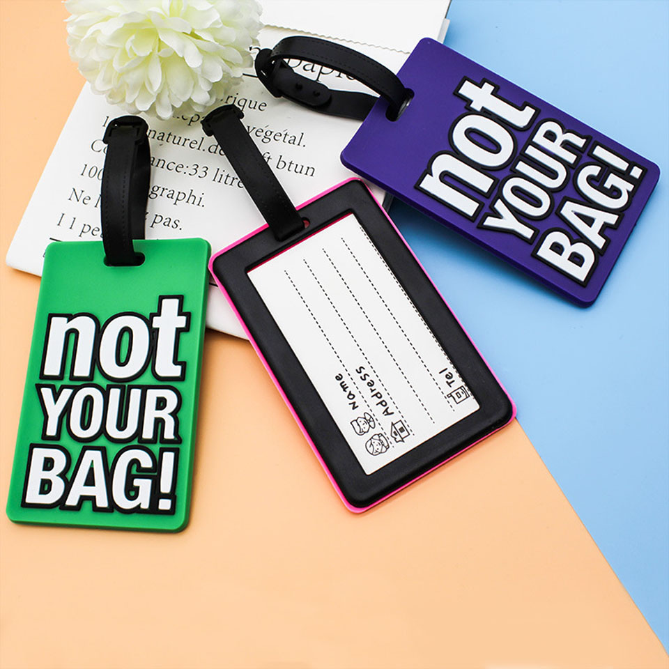 Creative Letter Not Your Bag T - Travel Accessories Logo incelemesi ve fiyatı
