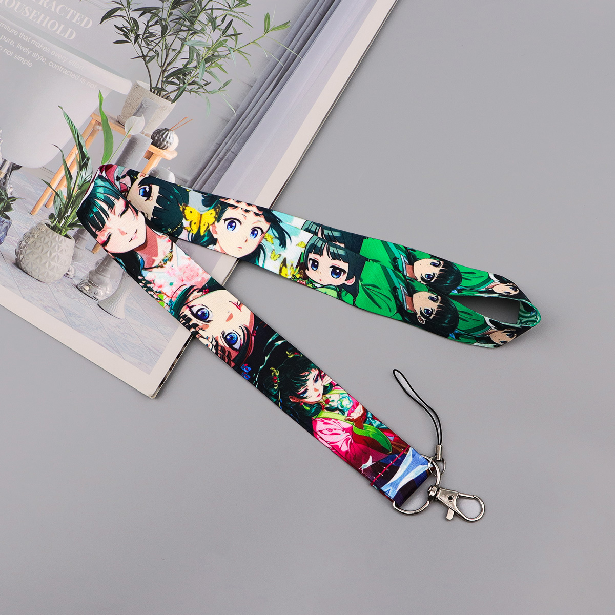 Cute Anime Girl Lanyard Neck S - Travel Accessories Logo incelemesi ve fiyatı