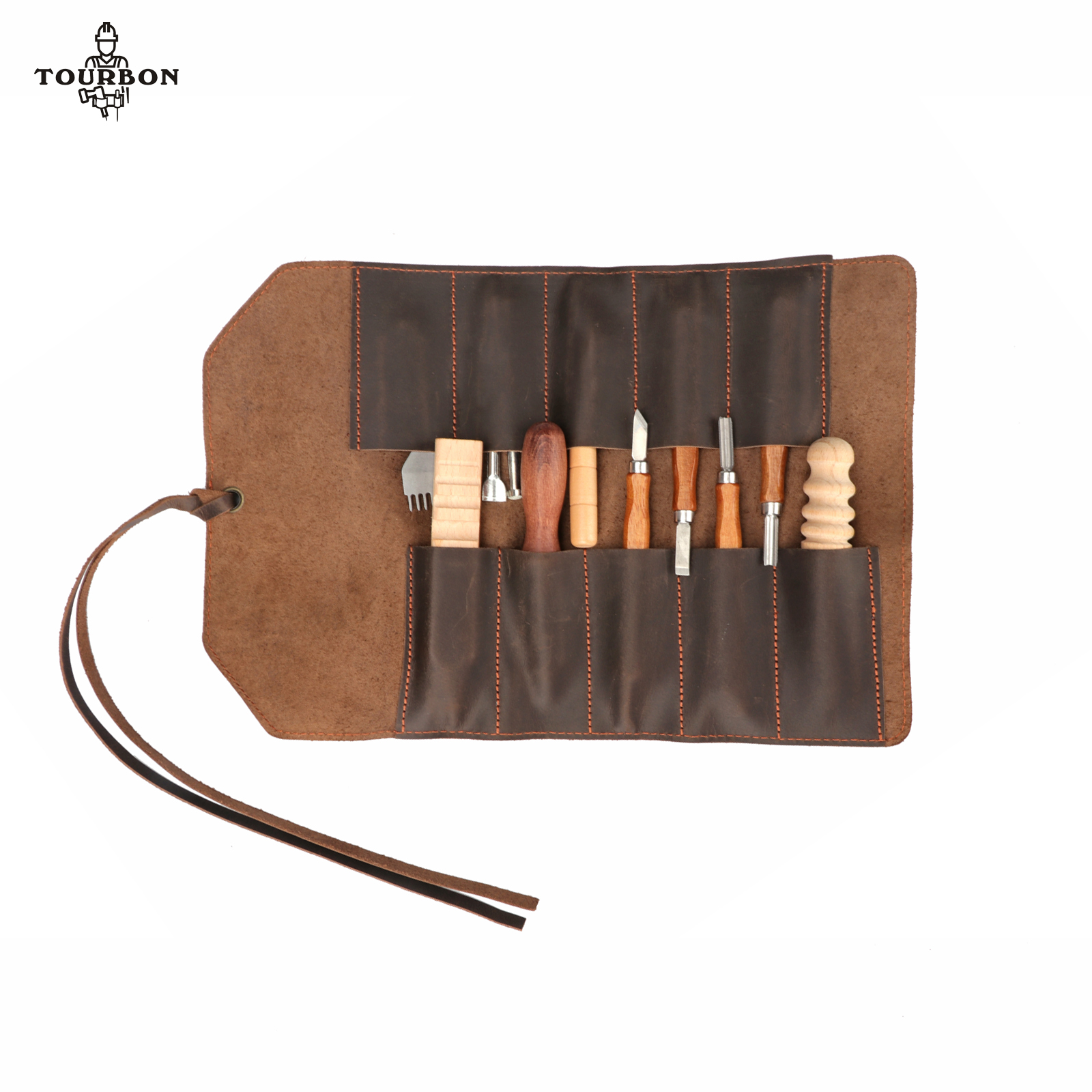 Tourbon Leather Tools Roll Up  - Travel Router Accessories incelemesi ve fiyatı