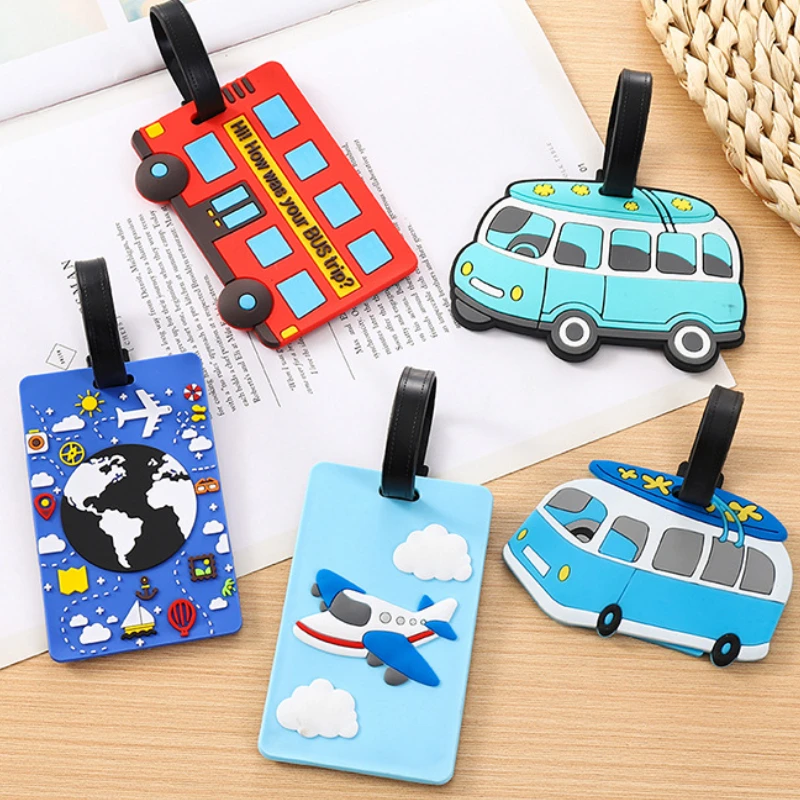 Cute Cartoon Cars PVC Silicone - Travel Accessories Logo incelemesi ve fiyatı
