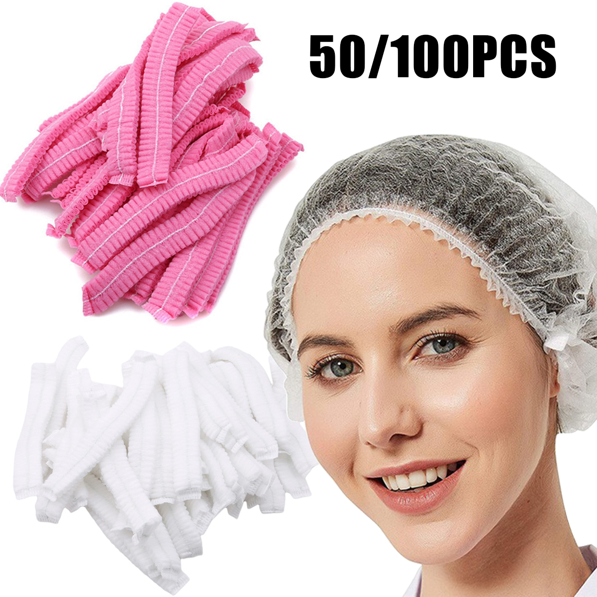50/100PCS Waterproof Hair Nets - Travel Accessories Needed incelemesi ve fiyatı