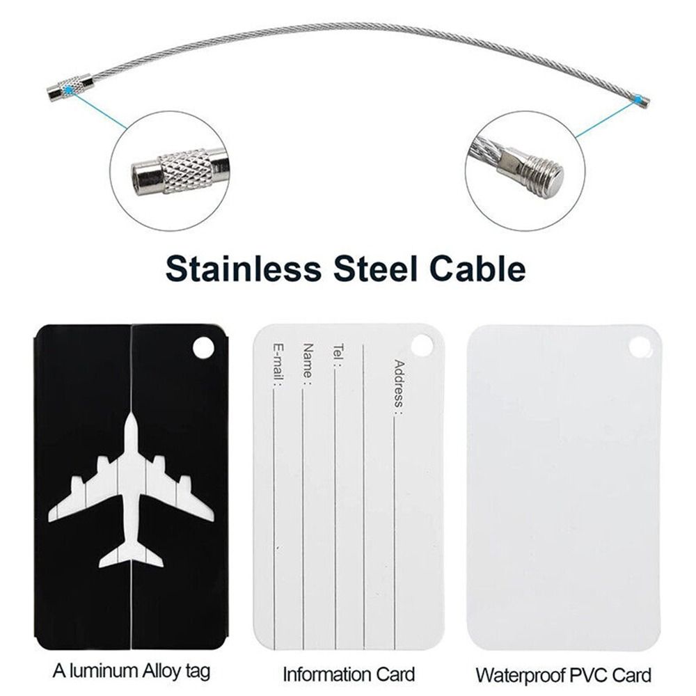 Aluminium Travel Luggage Tags  - Travel Accessories Logo incelemesi ve fiyatı