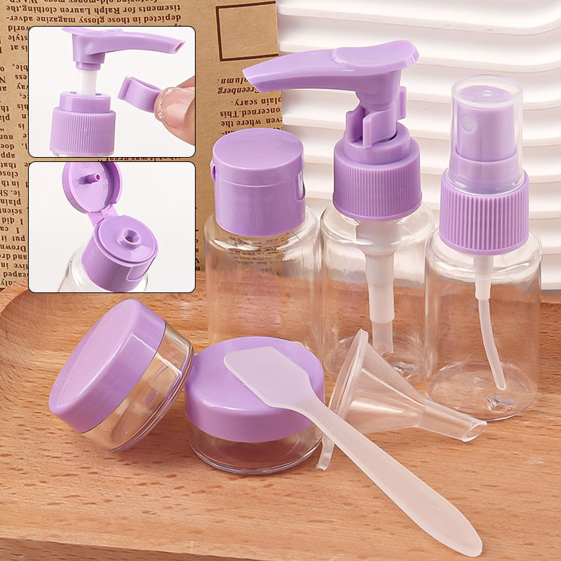 7pcs Travel Mini Makeup Cosmet - Travel Accessories Needed incelemesi ve fiyatı