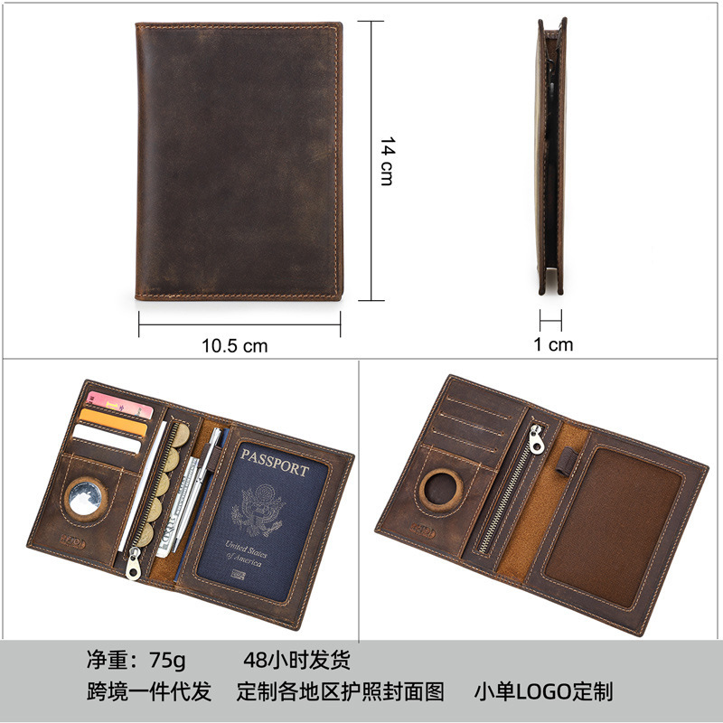 Custom Logo Genuine Leather Sl - Travel Accessories Rfid incelemesi ve fiyatı