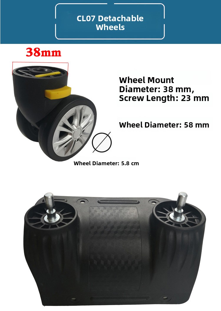 Detachable Luggage Wheel Acces - Travel Router Accessories incelemesi ve fiyatı