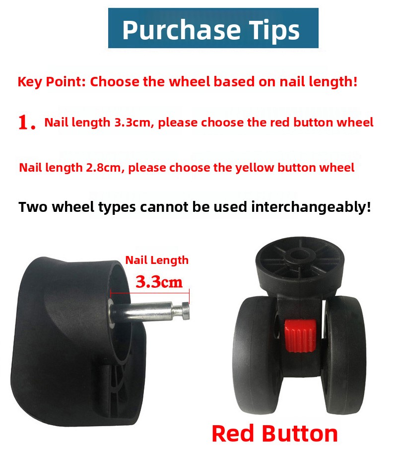 Detachable Luggage Wheel Acces - Travel Router Accessories incelemesi ve fiyatı
