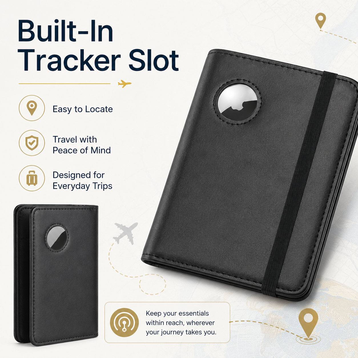Passport Holder Wallet with Ai - Travel Accessories Rfid incelemesi ve fiyatı